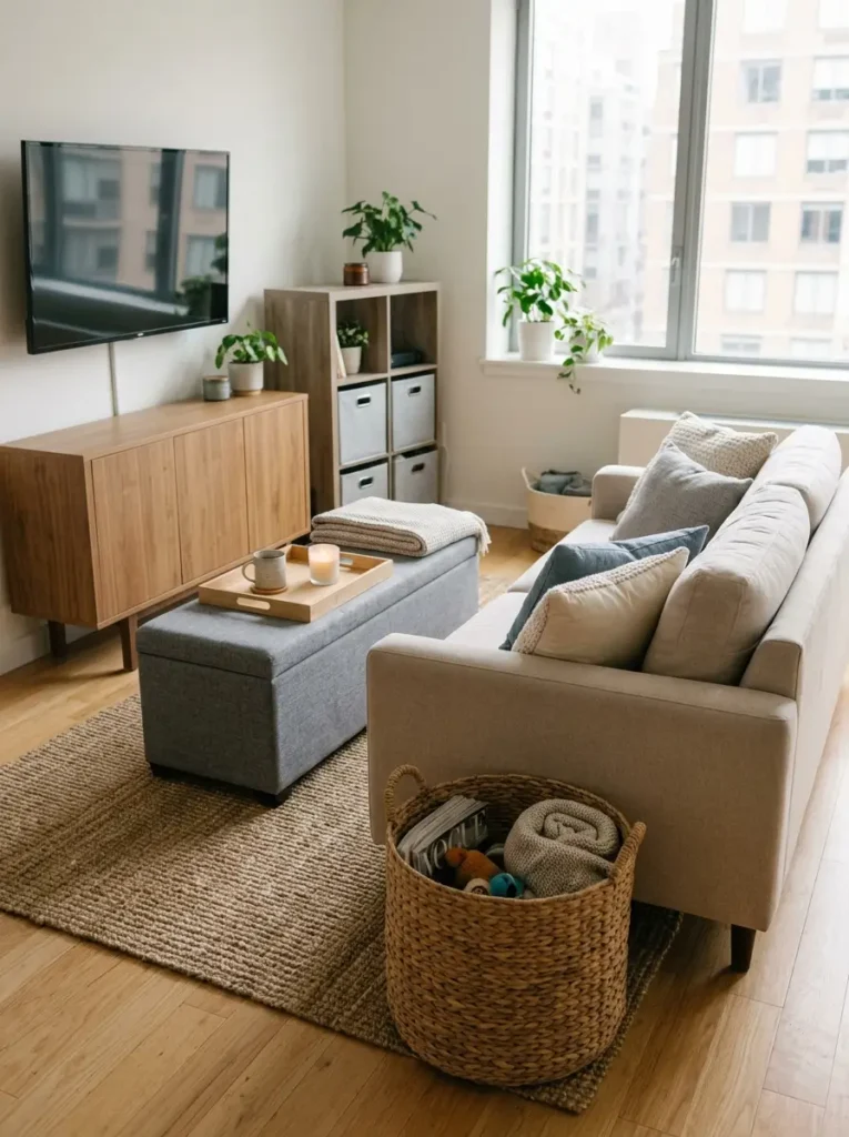 Add Storage That Blends With the Decor
