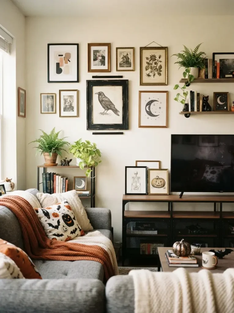 Add Subtle Spooky Art With Renter-Friendly Frames