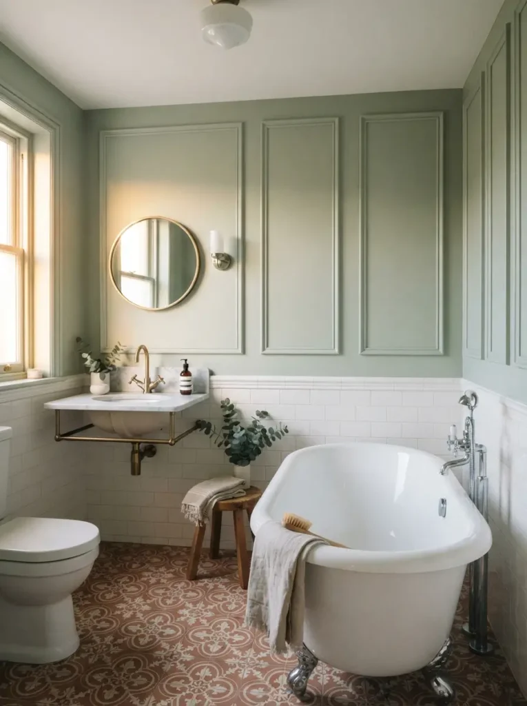 Add Wall Moulding in Dry Areas