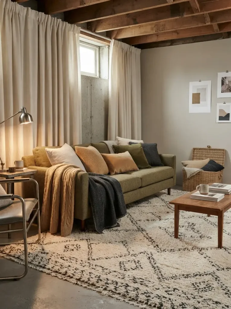 Add Warmth With Layered Textiles