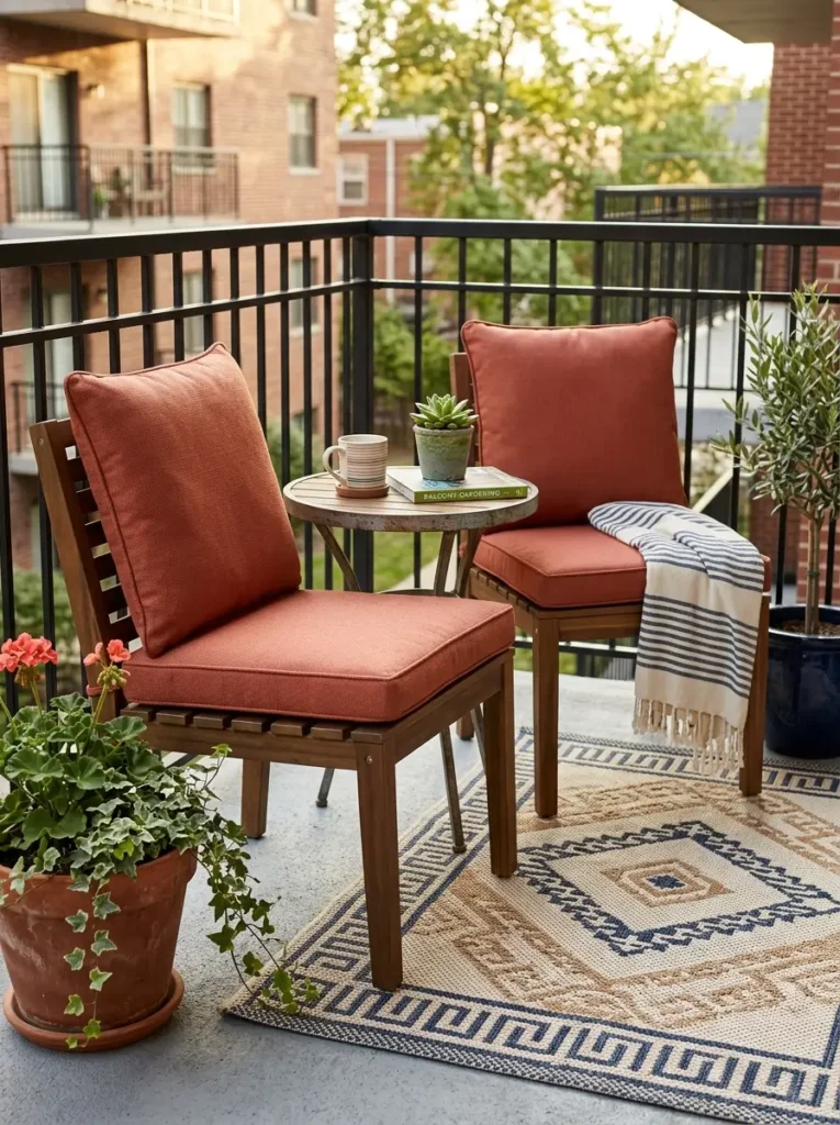 Add Weather-Friendly Cushions