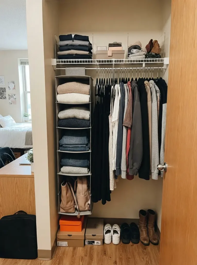 Add a Closet Organizer for More Space