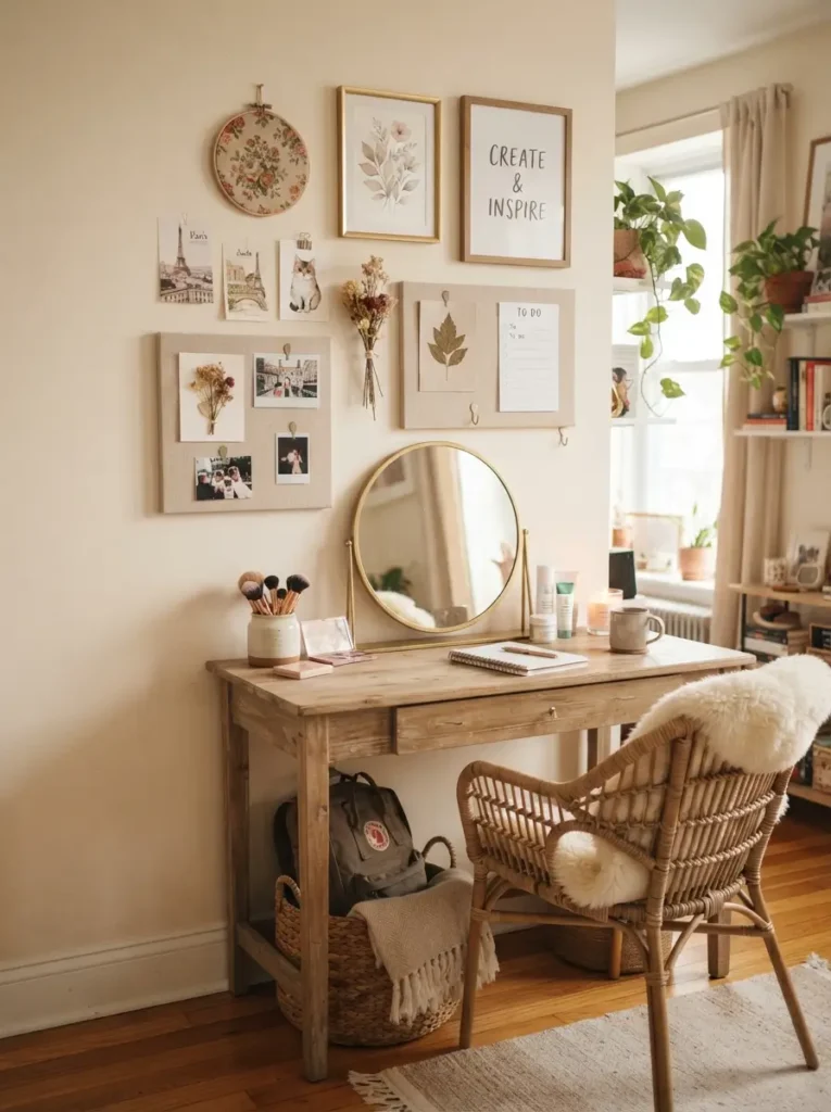 Add a Cute Pinboard or Mini Gallery Wall