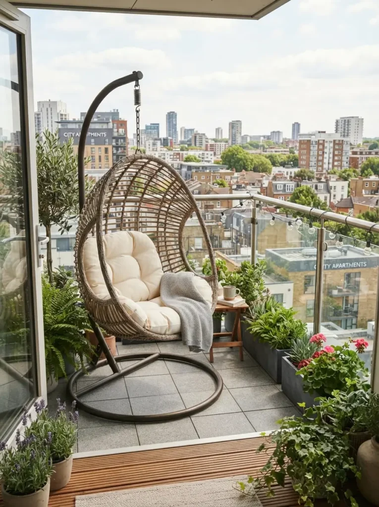 Add a Hanging Chair Carefully