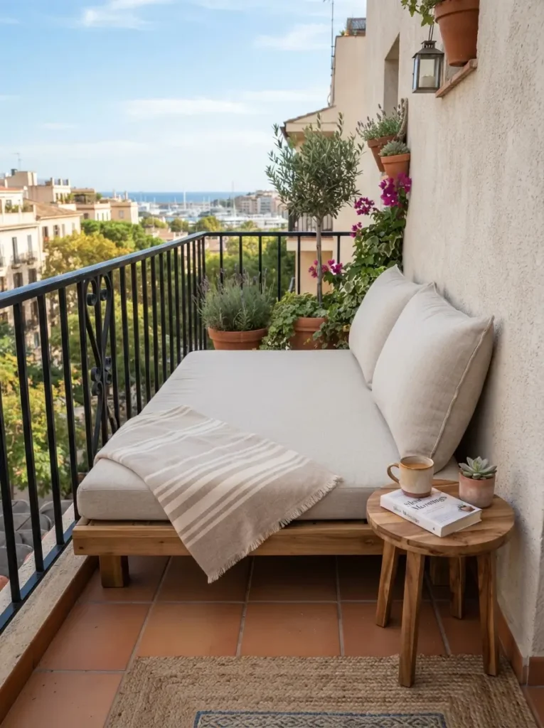 Add a Small Daybed Style Seat