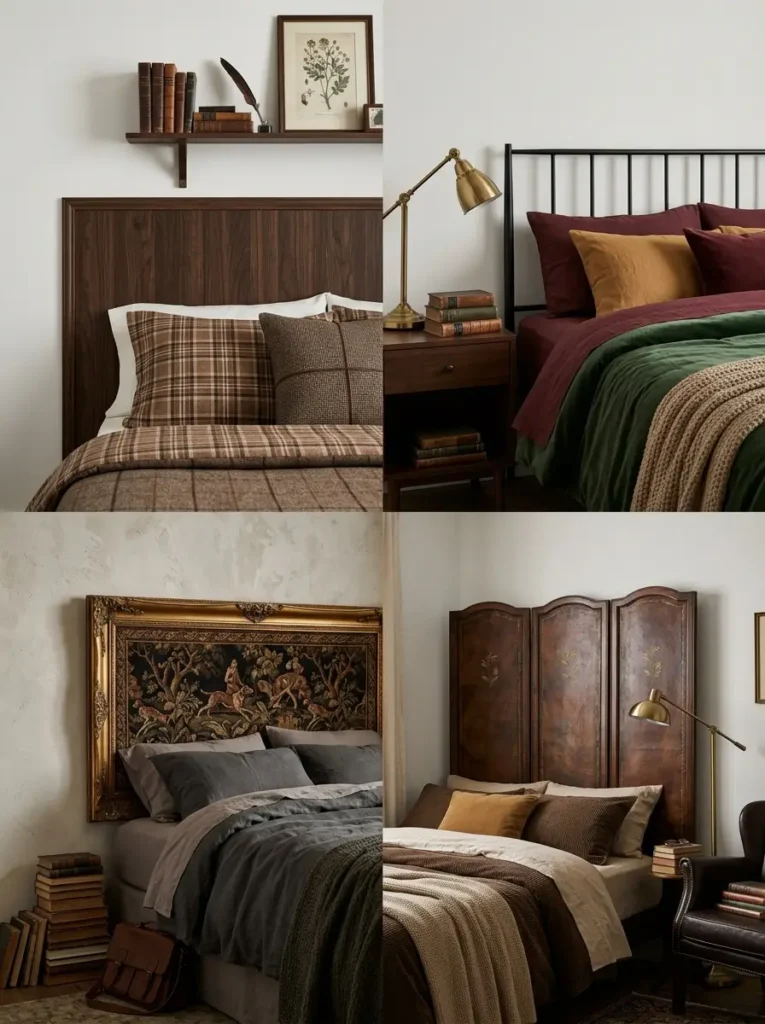 Add a Vintage-Style Headboard or Create the Look