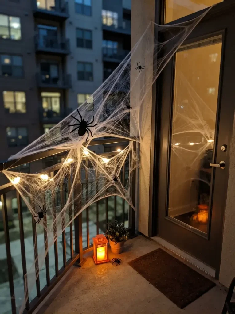Add fake cobwebs with control