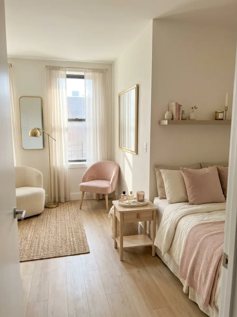 Blush Pink Corner