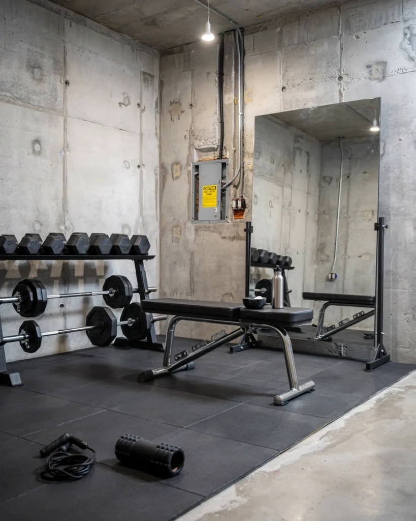 Build a Budget Home Gym Zone
