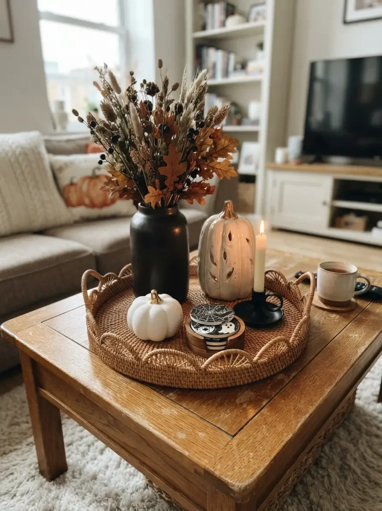 Build a Halloween Coffee Table Tray