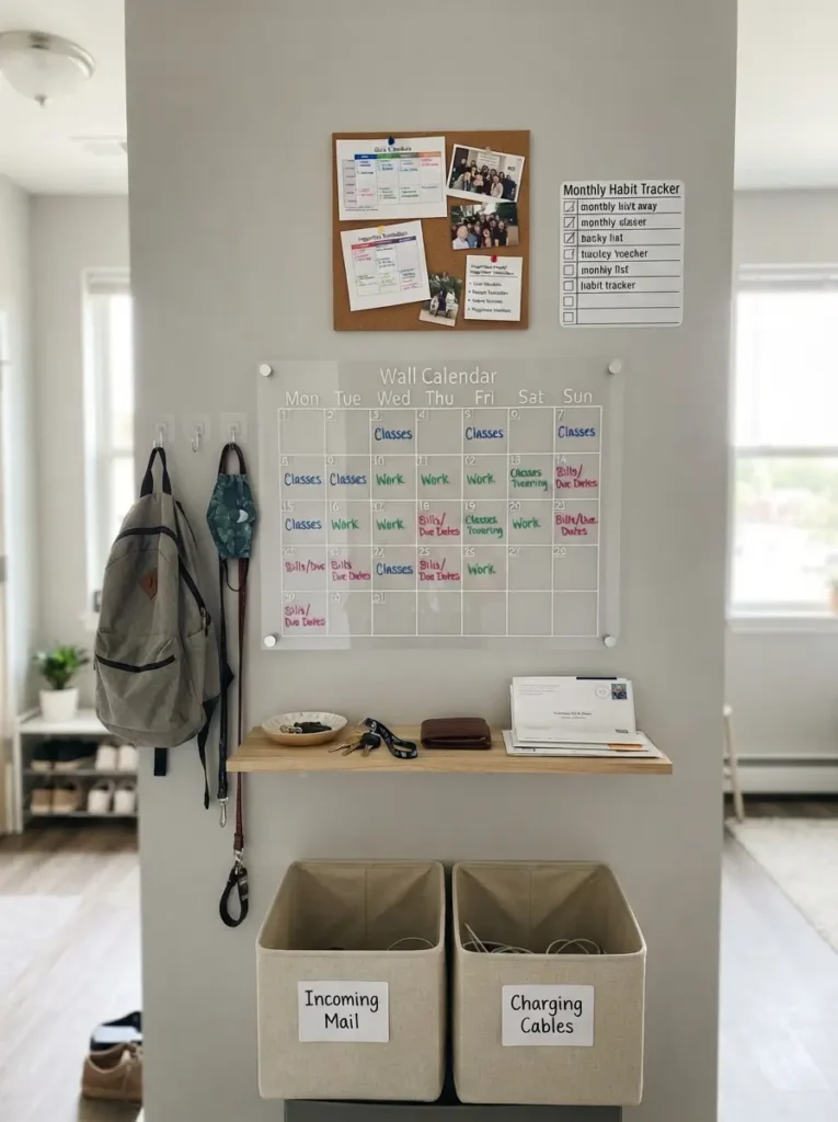 Build a Removable Wall Calendar or Command Center