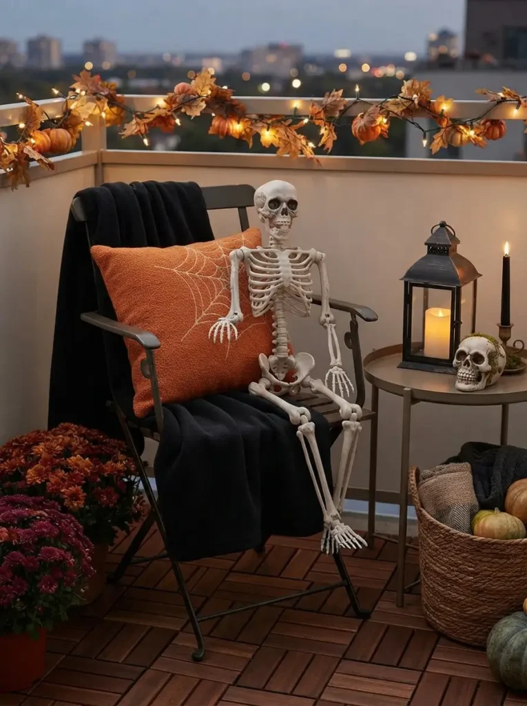 Build a scary seating corner