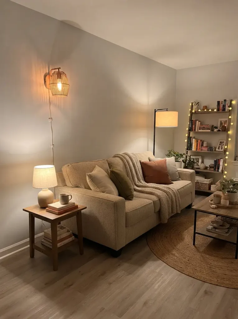 Change the Mood with Warm Lighting