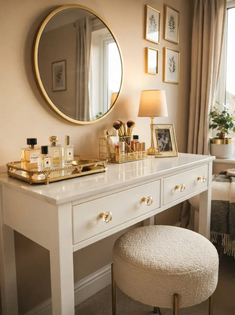 Choose Gold, Chrome, or Pearl Accent Details