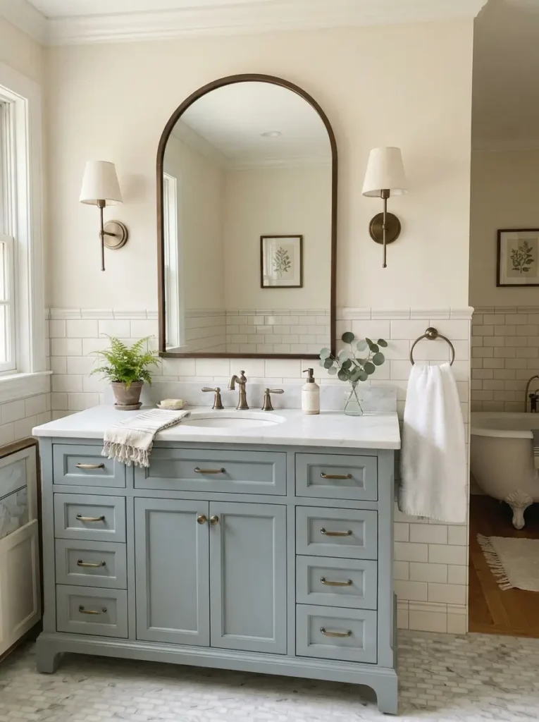 Choose a Framed Mirror with Quiet Character