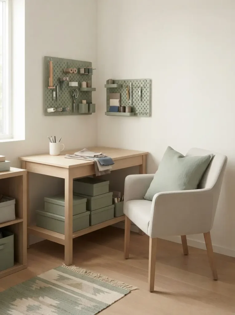 Choose a Soft Neutral Base With One Muted Accent