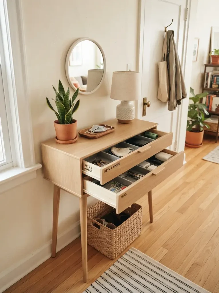 Choose a Table With Drawers for Hidden Storage