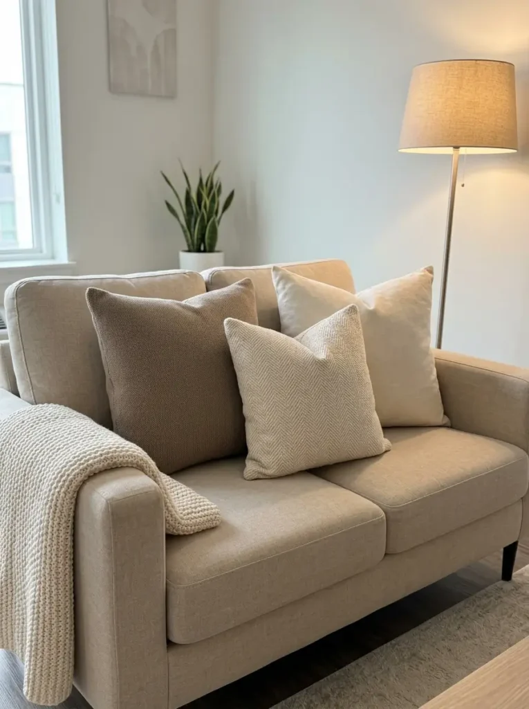 Create a Calm Sofa Setup
