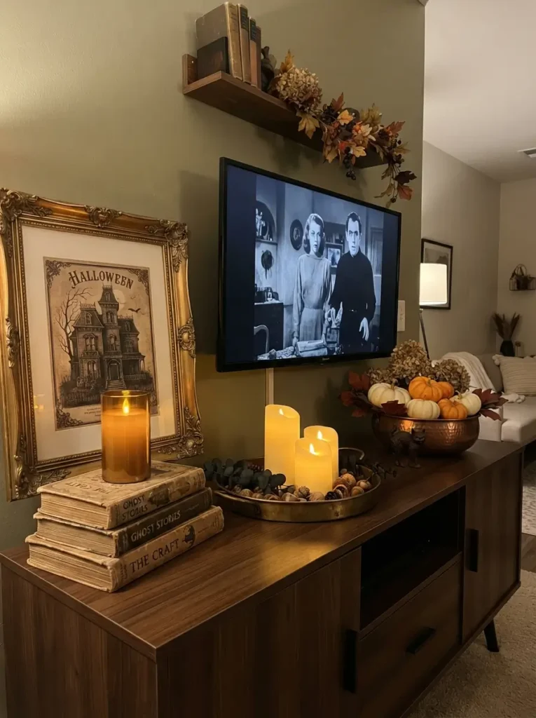 Create a Final Candlelit Focal Point in the Living Room