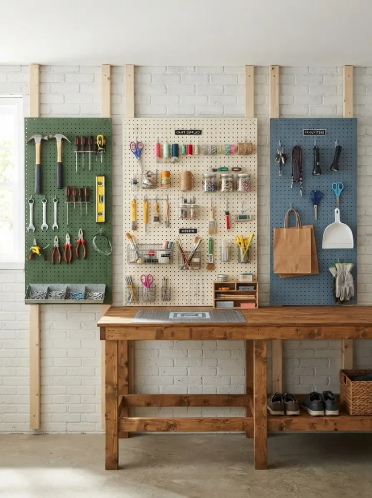 Create a Pegboard Tool or Craft Wall