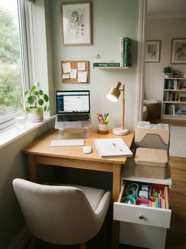 Create a Small Study Zone That Stays Clear