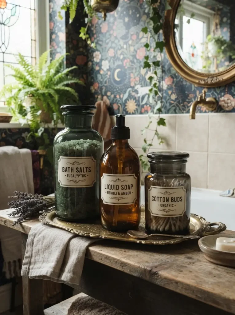 Display Apothecary Bottles Without Creating Clutter