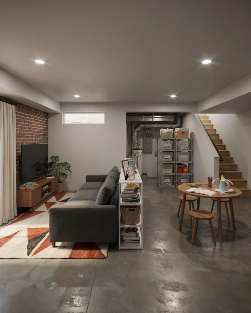 Divide the Basement Into Clear Zones