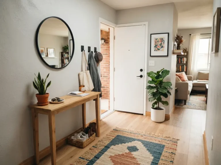 First Apartment Entryway Decor Ideas for New Renters
