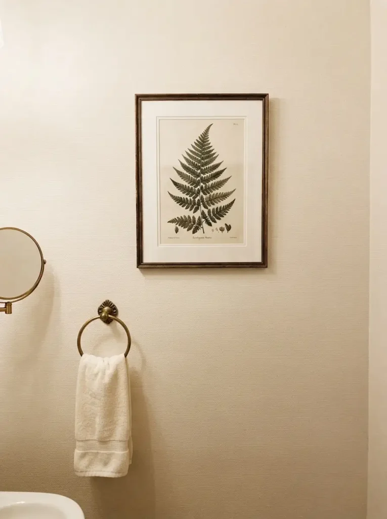 Hang Framed Art Where Moisture Is Controlled