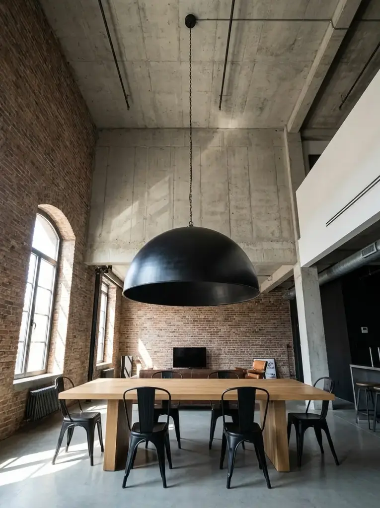 High Ceilings Styled with Statement Pendant Lights