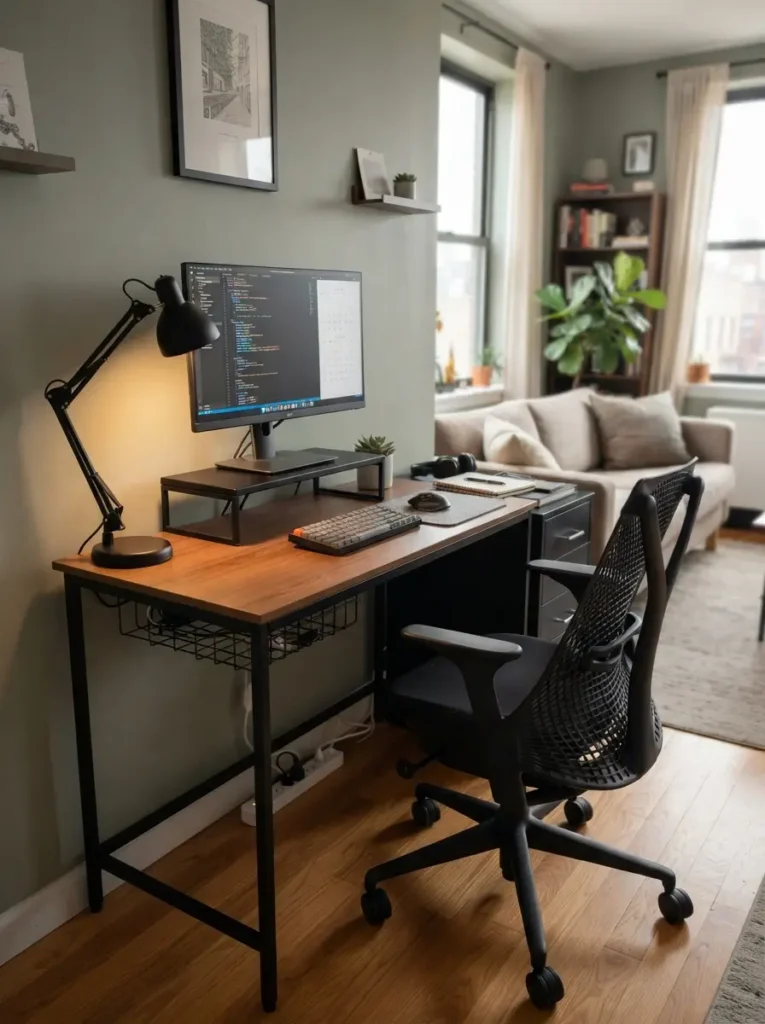 Keep the Desk Area Clean and Intentional