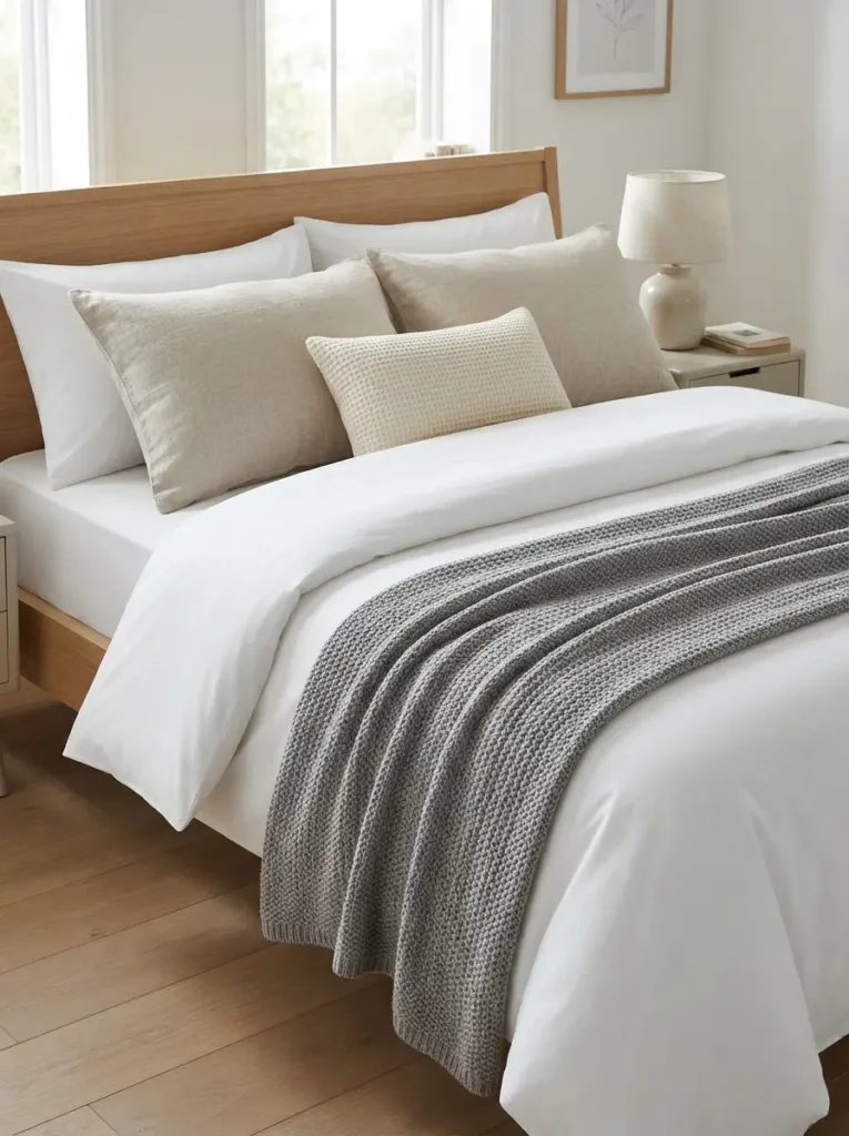 Layer the Bed Without Making It Bulky