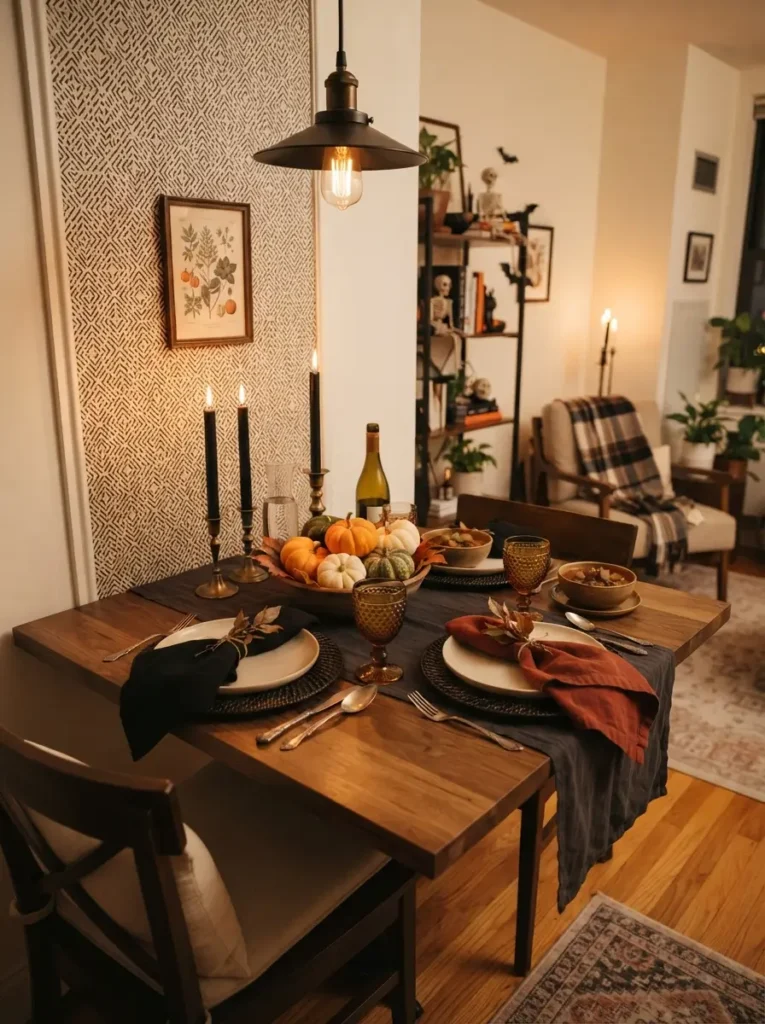 Make a Candlelit Dining Nook with Thrifted Pieces