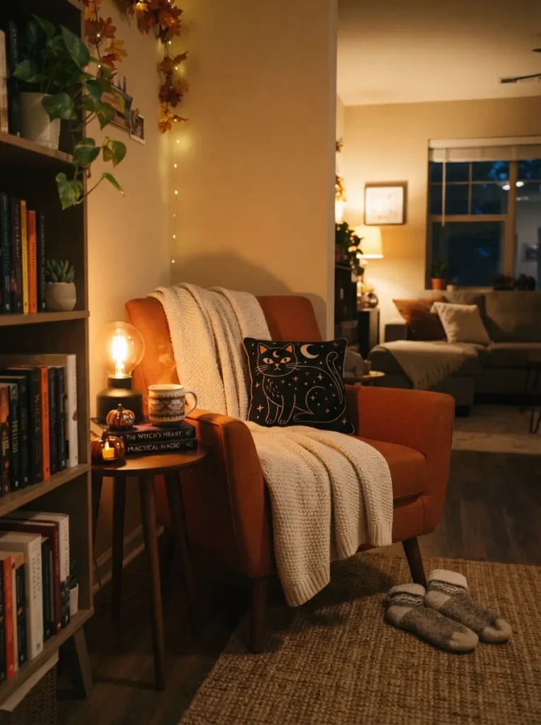 Make a Cute Spooky Reading Nook