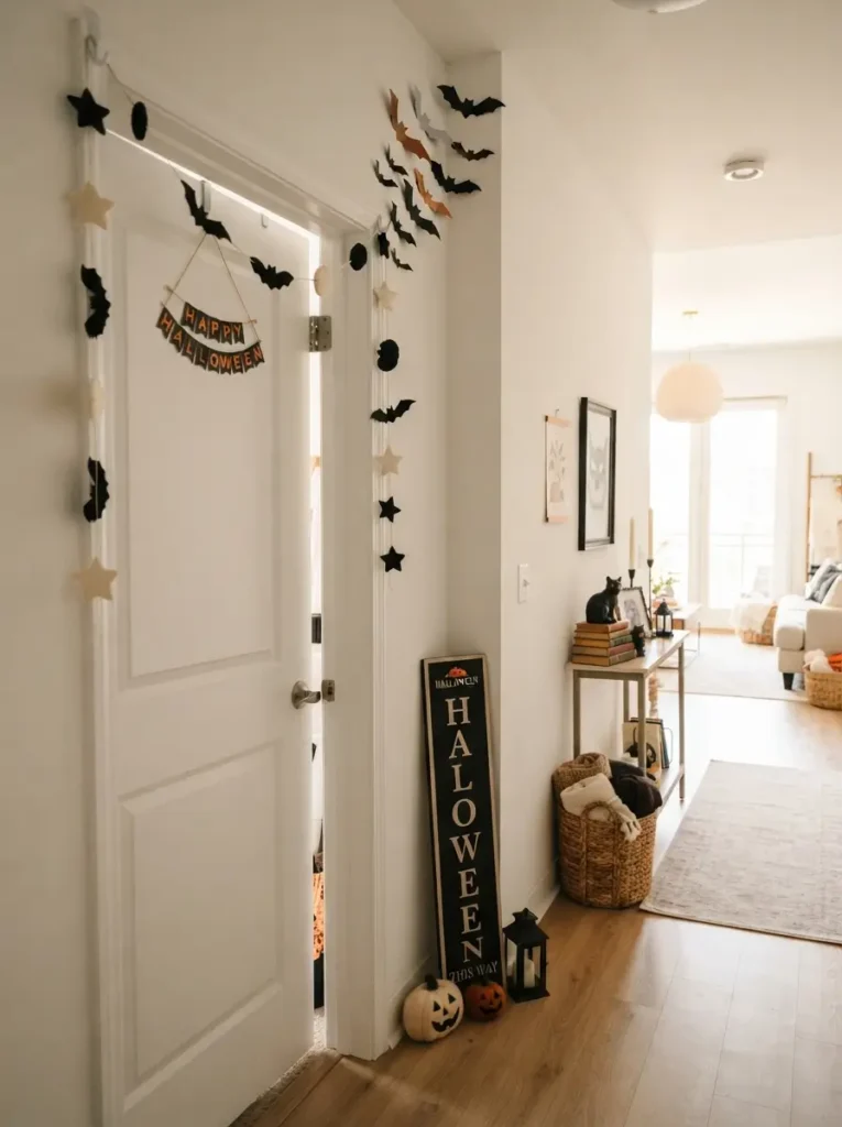 Make a Doorway or Hallway Feel Seasonal