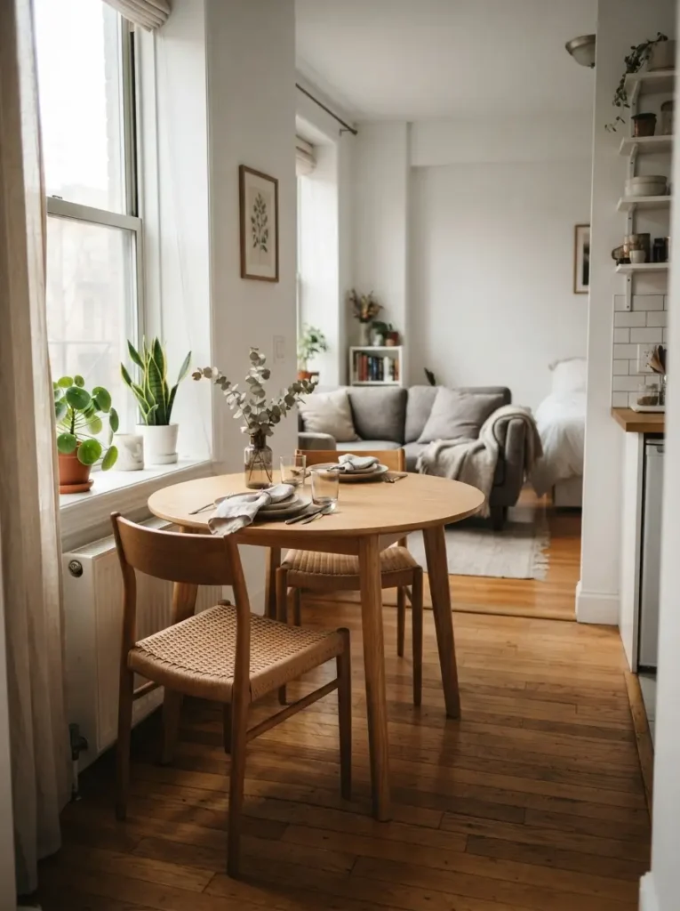 Make the Dining Area Useful Even If It Is Small