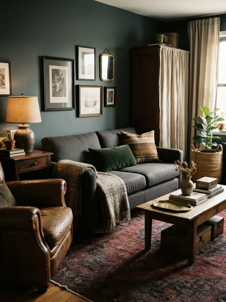 Mix Velvet, Leather, Linen, and Worn Cotton