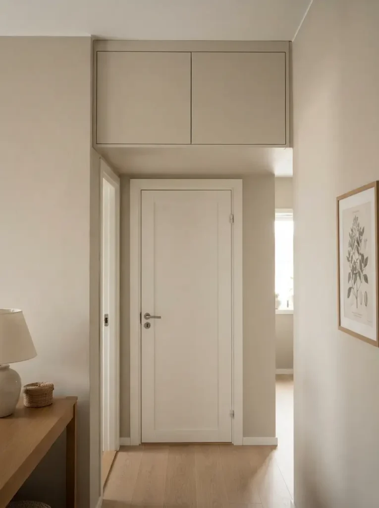 Mount a Cabinet Above the Bedroom Door