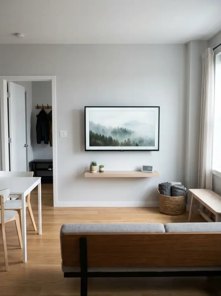 Mount the TV to Free Up Floor Space