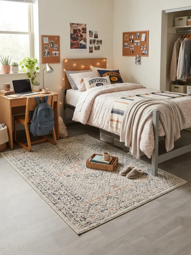 Pick a Rug That Defines the Room