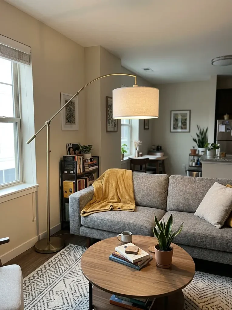 Pick an Arc Floor Lamp for Overhead Light