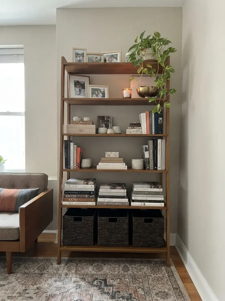 Place Heavier Items on Lower Shelves