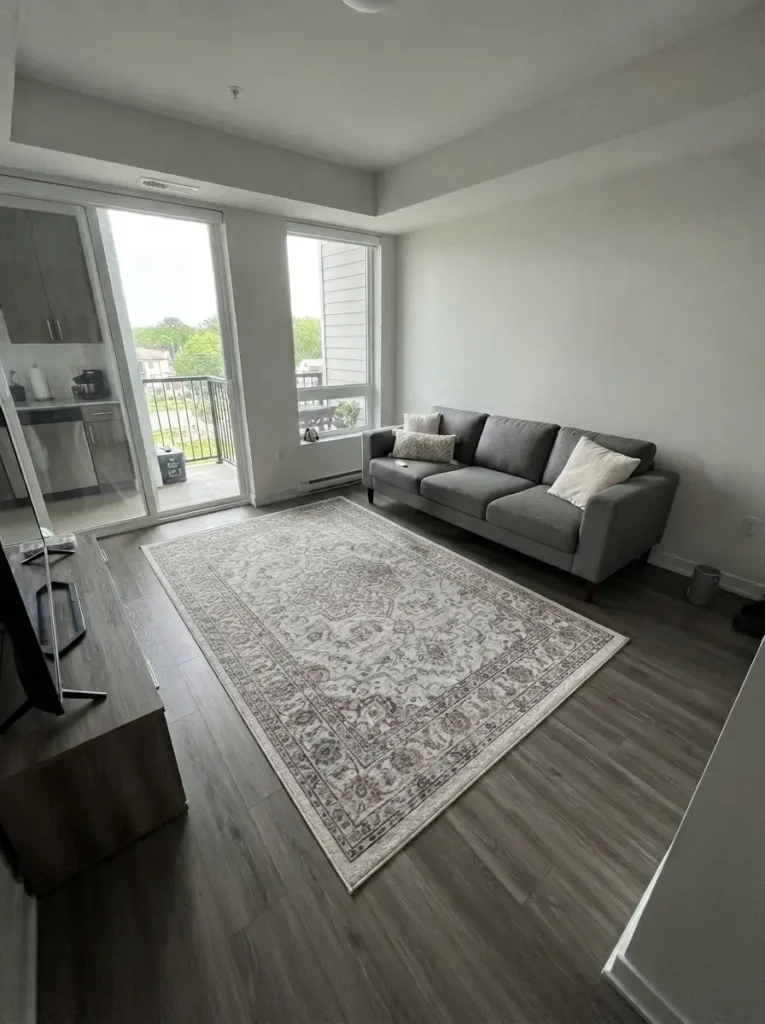 Place the Rug Away From the Main Walkway