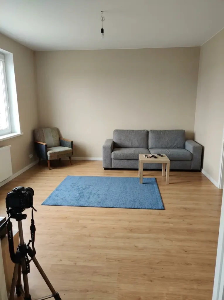 Rearrange furniture before buying new decor