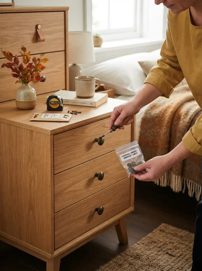 Refresh Furniture With Temporary Hardware