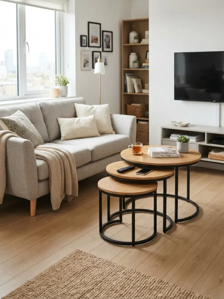 Replace a Coffee Table With Nesting Tables