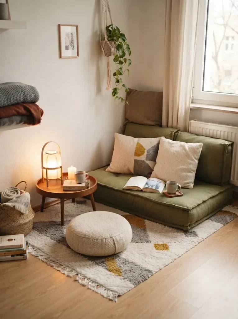Set Up a Low Floor Cushion Corner