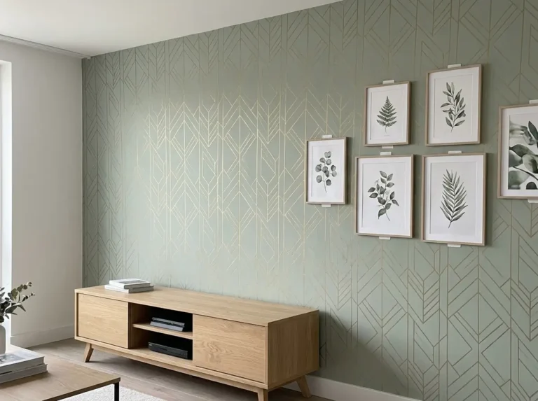 Small Apartment Accent Wall Ideas With Wallpaper