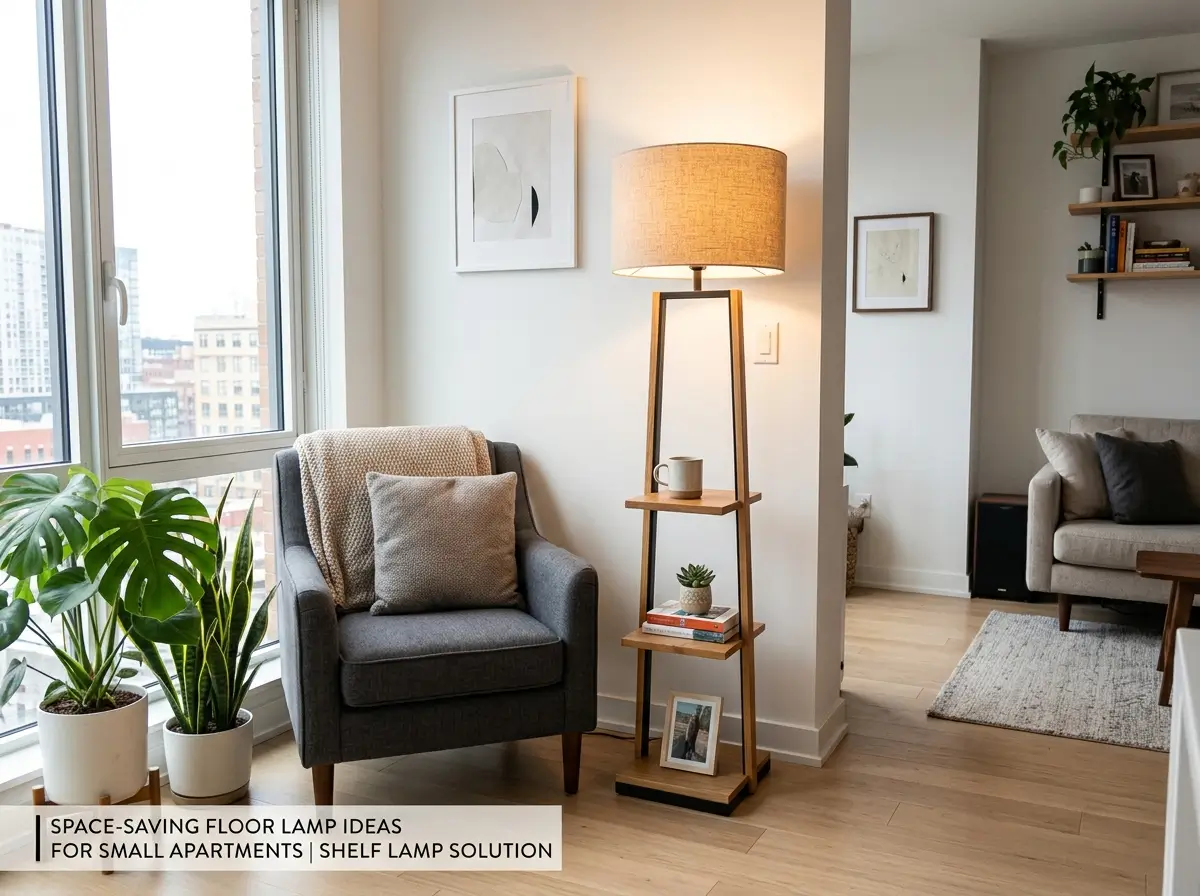 Small Apartment Floor Lamp Ideas That Save Space