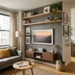 Small Apartment TV Wall Ideas for Compact Homes